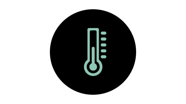 Icon, Temperature